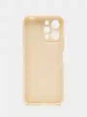 Молочный чехол для Xiaomi Redmi 12 (Сяоми Редми 12), противоударный, с бортиками