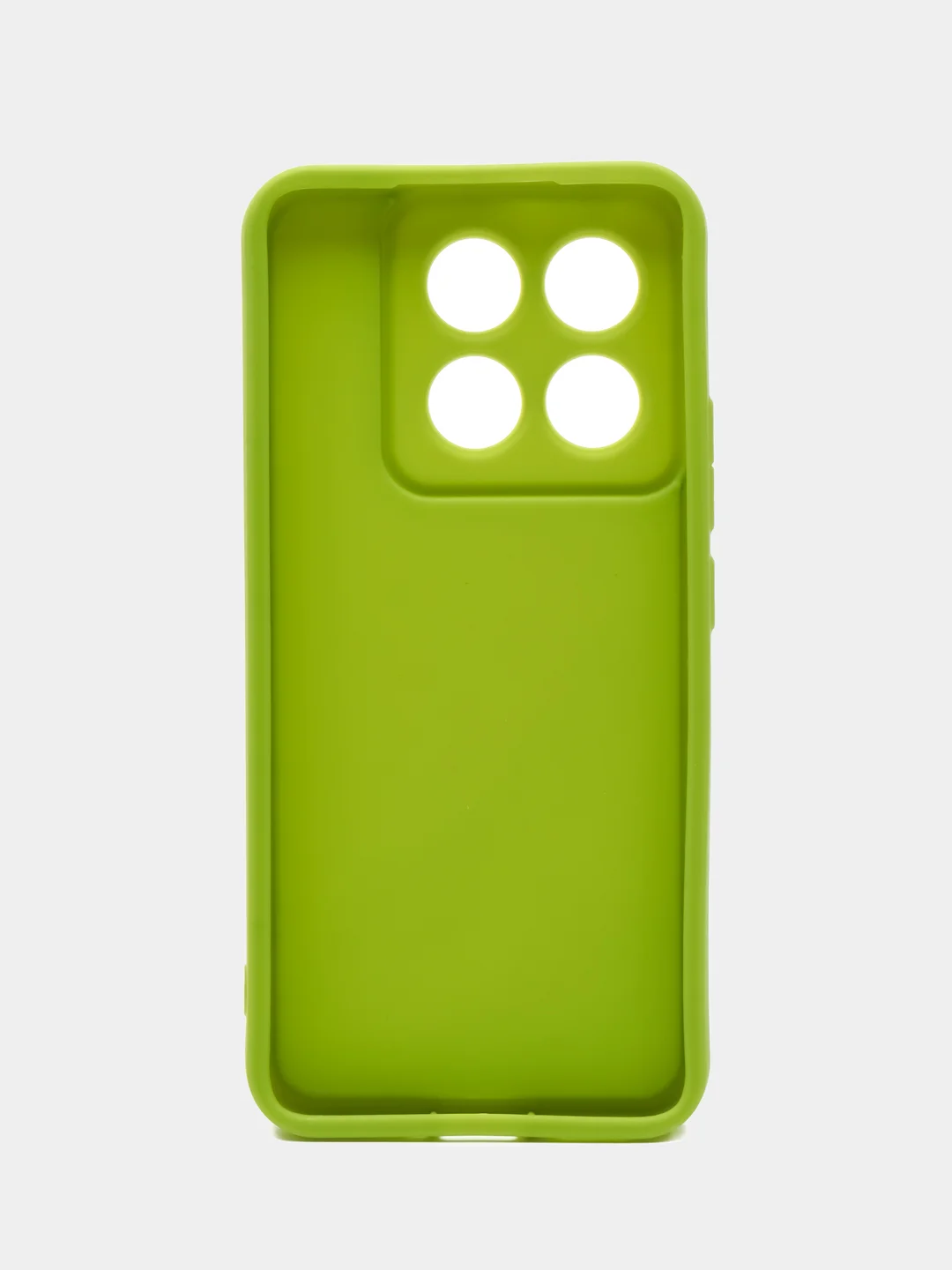 Зеленый чехол для Xiaomi 14T (Сяоми 14Т), противоударный, с бортиками