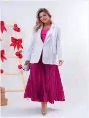 Белый пиджак женский