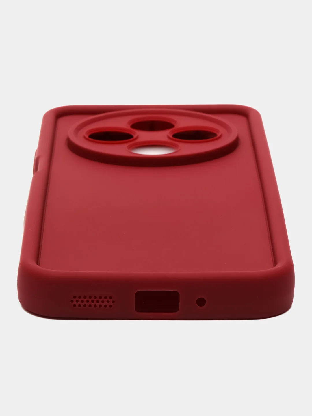 Бордовый чехол для Xiaomi Redmi 14C 4G/ Poco C75 4G (Сяоми Редми 14С/Поко С75), противоударный