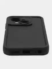 Черный чехол для Tecno Spark Go1/ Go 2025 (Tecno Го1 / Го 2025), противоударный, с бортиками