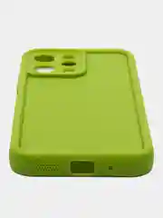 Зеленый чехол для Xiaomi Redmi 12 (Сяоми Редми 12), противоударный, с бортиками
