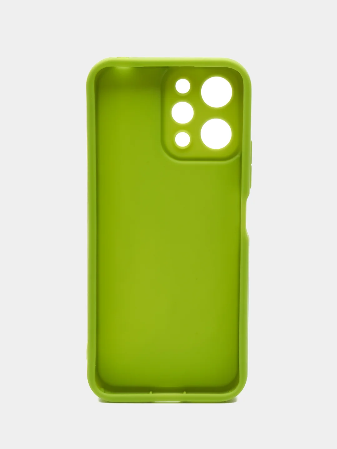 Зеленый чехол для Xiaomi Redmi 12 (Сяоми Редми 12), противоударный, с бортиками