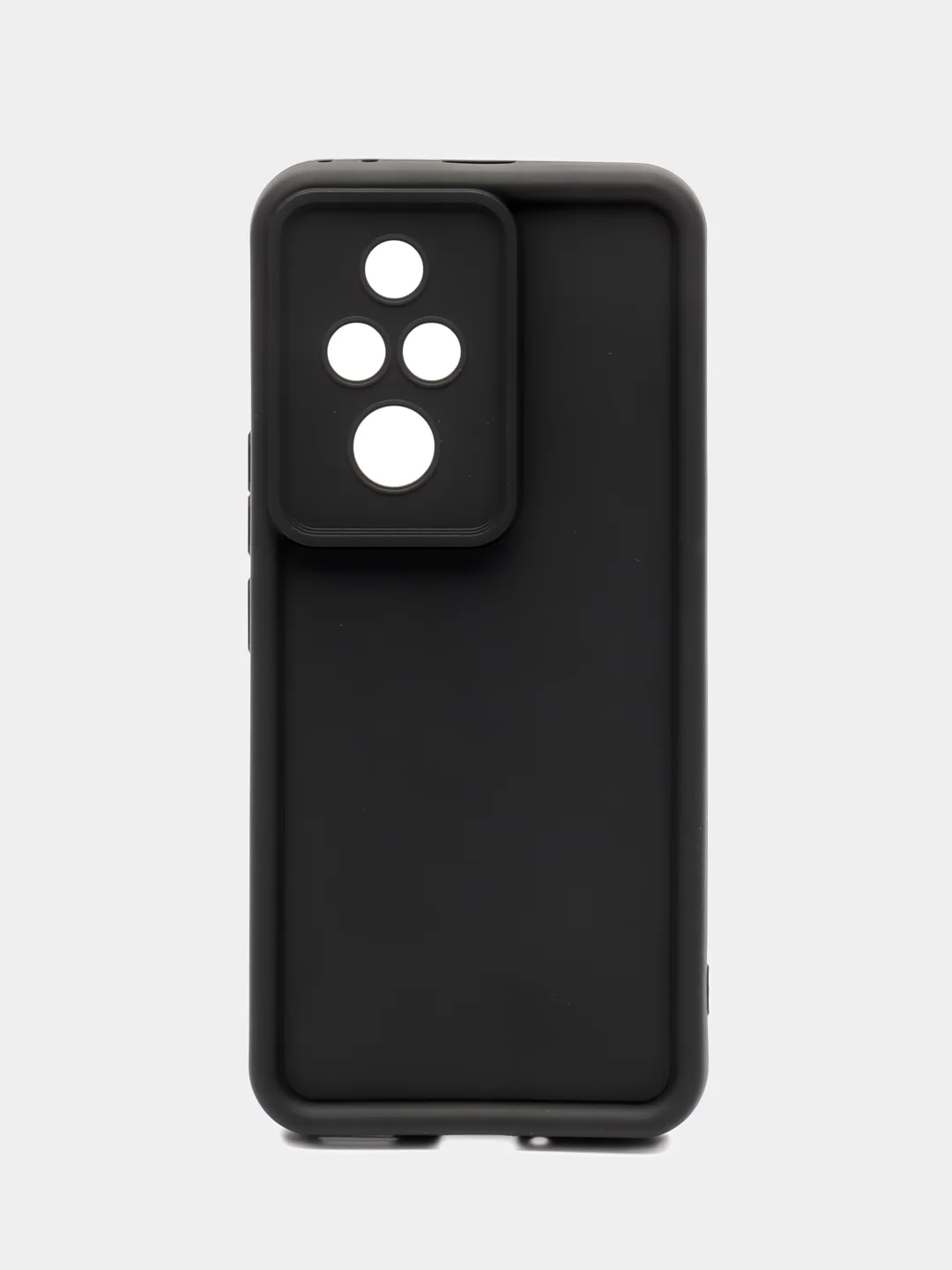 Черный чехол для Honor 200 Pro (Хонор 200 про), противоударный, с бортиками
