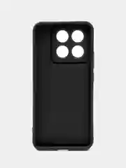 Черный чехол для Xiaomi 14T (Сяоми 14Т), противоударный, с бортиками