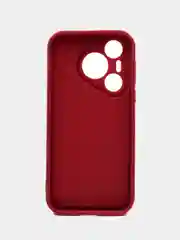 Бордовый чехол для Huawei Pura 70 (Хуавей пура 70), противоударный, с бортиками