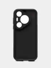 Черный чехол для Huawei Pura 70 Pro /70 Pro Plus (Хуавей пура 70 про плюс +), противоударный