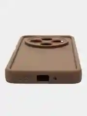 Коричневый чехол для Xiaomi Redmi 14C 4G/ Poco C75 4G (Сяоми Редми 14С/Поко С75), противоударный