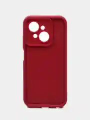 Бордовый чехол для Tecno Spark Go1/ Go 2025 (Tecno Го1 / Го 2025), противоударный, с бортиками
