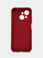 Бордовый чехол для Tecno Spark Go1/ Go 2025 (Tecno Го1 / Го 2025), противоударный, с бортиками