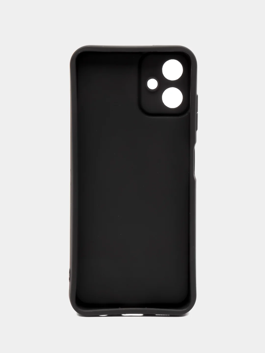 Черный чехол для Samsung Galaxy A06 (Самсунг Галакси A06), противоударный, с бортиками