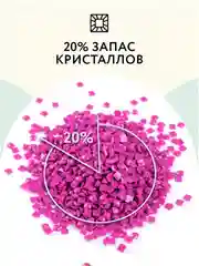 Алмазная мозаика Три совы "Свобода", холст, 40х50 см