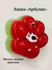 Алый игрушки антистресс сквиш лапка Кошачья/таба лапа большая, котик/капибара/куроми/орео/хомяк