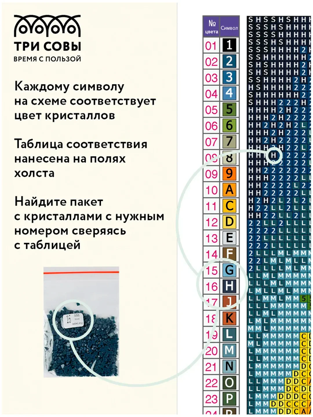 Алмазная мозаика ТРИ СОВЫ "Леопард", 40х50 см, холст на деревянном подрамнике
