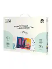 Алмазная мозаика ТРИ СОВЫ "Мегаполис", 40х50 см, холст на деревянном подрамнике
