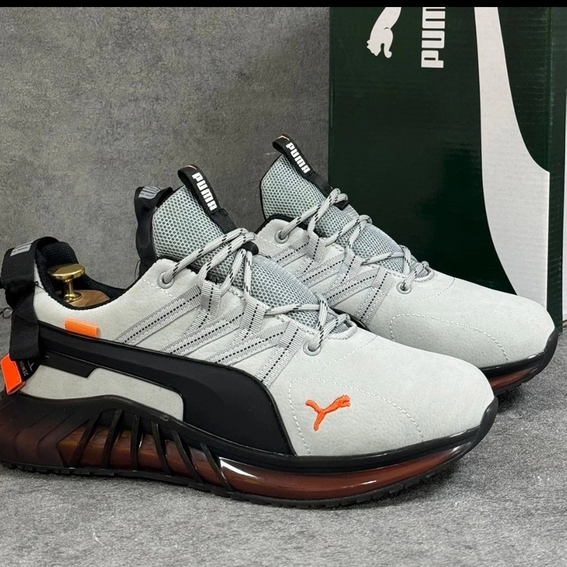 Кроссовки утепленные мужские осень зима весна с логотипом PUMA, повседневной носки