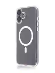 Прозрачный чехол MagSafe для iPhone 16, Pro, Max, Plus пластиковый с силиконом BROSCORP защитой камер