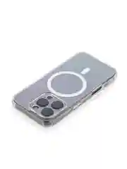 Прозрачный чехол MagSafe для iPhone 16, Pro, Max, Plus пластиковый с силиконом BROSCORP защитой камер