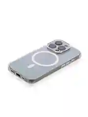 Прозрачный чехол MagSafe для iPhone 16, Pro, Max, Plus пластиковый с силиконом BROSCORP защитой камер