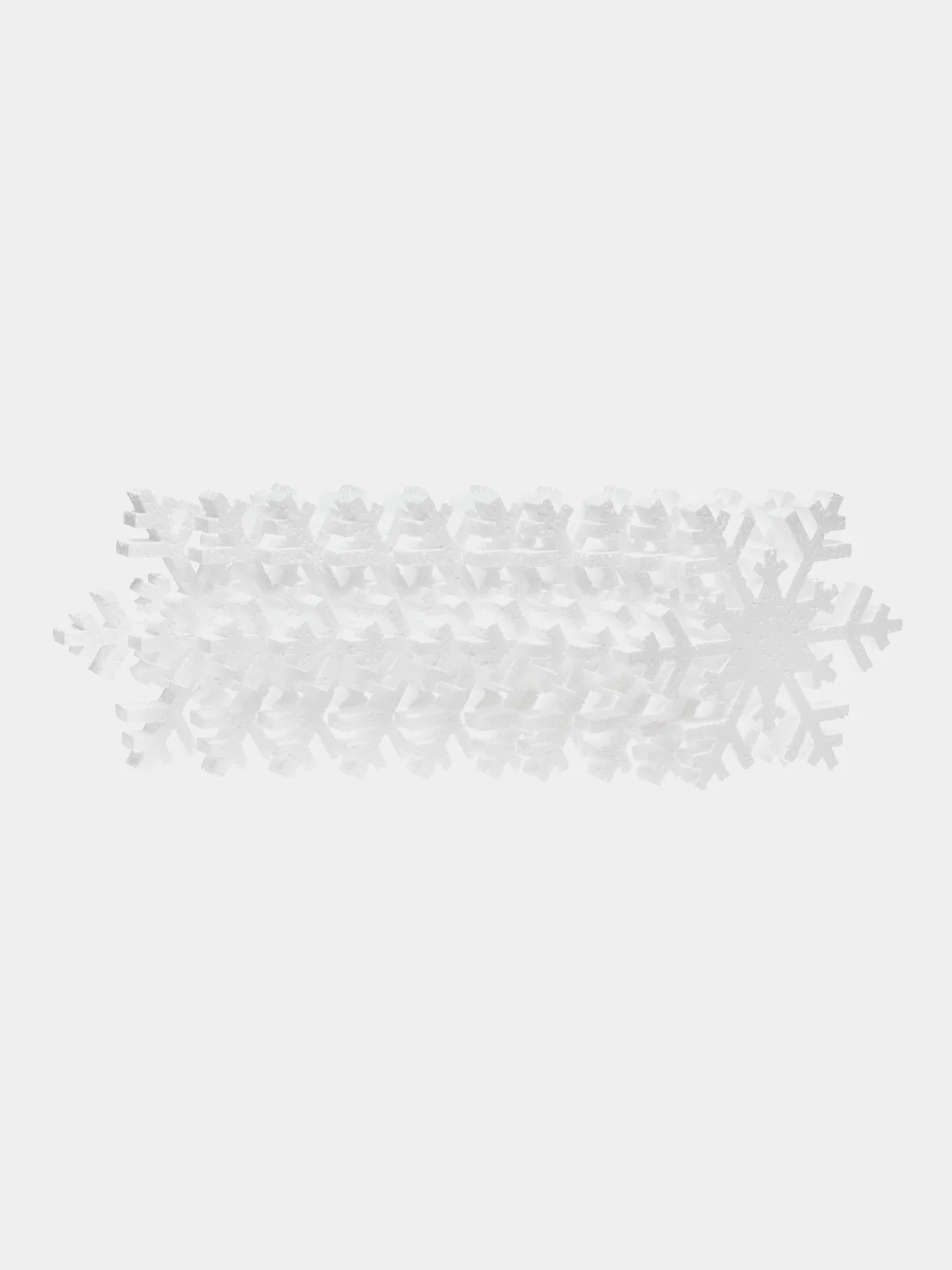 Набор Снежинка из пенопласта 20*20 см №004 10 шт