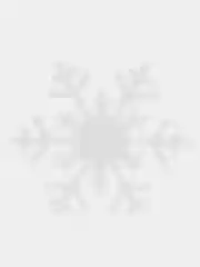Набор Снежинка из пенопласта 20*20 см №004 10 шт