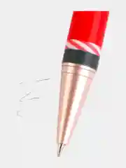 Подарочный новогодний набор Новогодняя почта: обложка для паспорта, брелок и ручка пластик