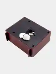 Светодиодная фигура Телевизор с Дедом Морозом 10  8  4 см, пластик, батарейки CR2032х2