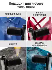 Черный ручной отпариватель для одежды STINGRAY ST-ST341A черный