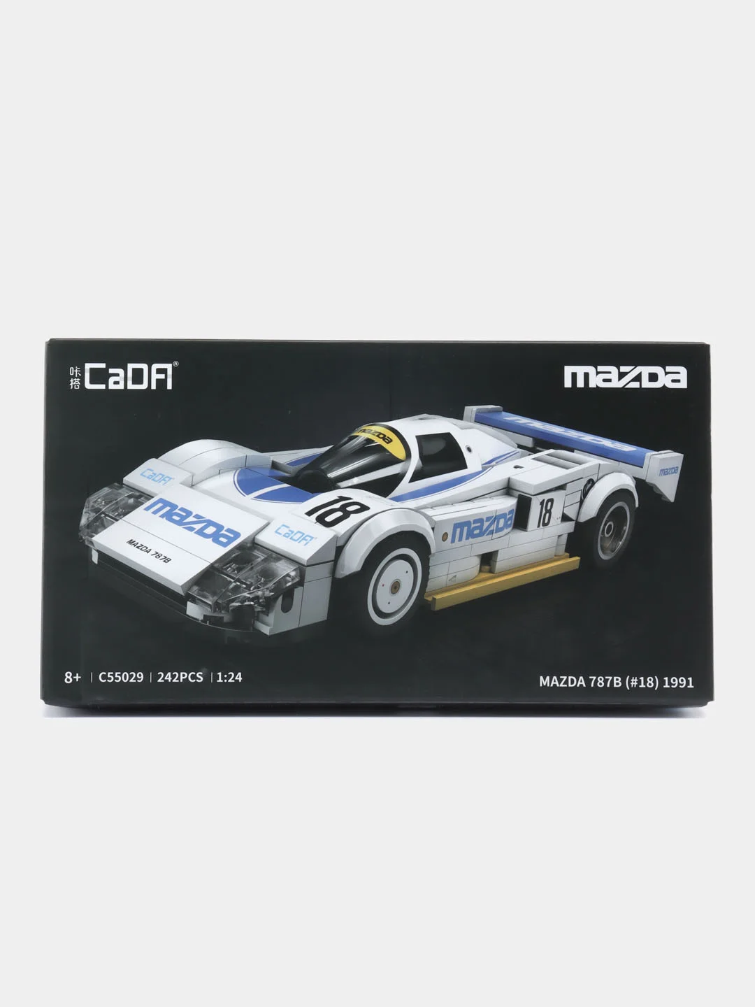 Конструктор CaDA (C55029) - спортивный автомобиль Mazda 787B (242 детали)
