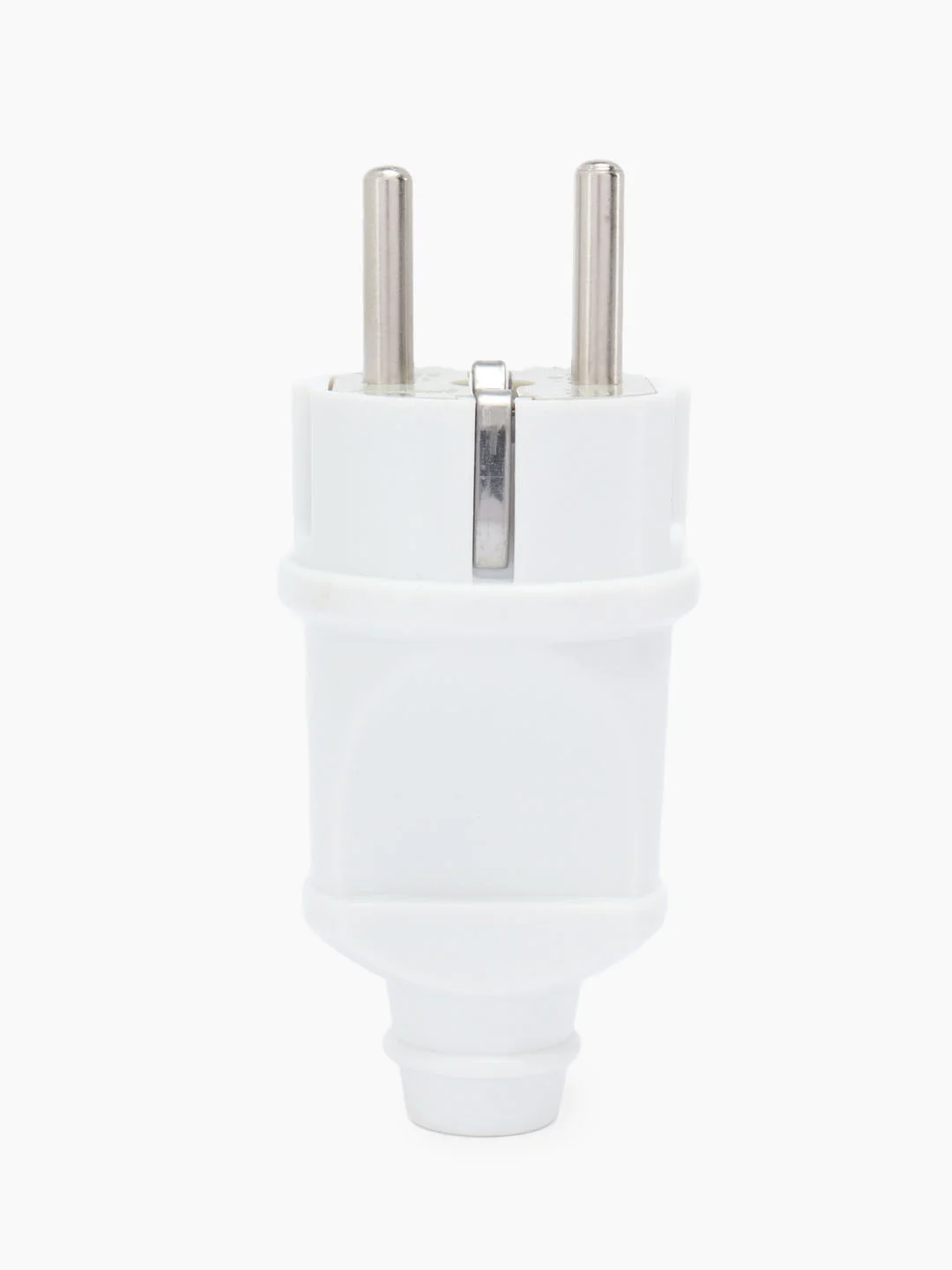 Вилка Smartbuy SBE-16-P01-w, с заземлением, белая