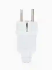 Вилка Smartbuy SBE-16-P01-w, с заземлением, белая