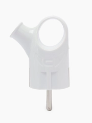 Вилка Smartbuy SBE-16-P03-w, с кольцом, с заземлением, белая