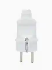 Вилка Smartbuy SBE-16-P01-w, с заземлением, белая