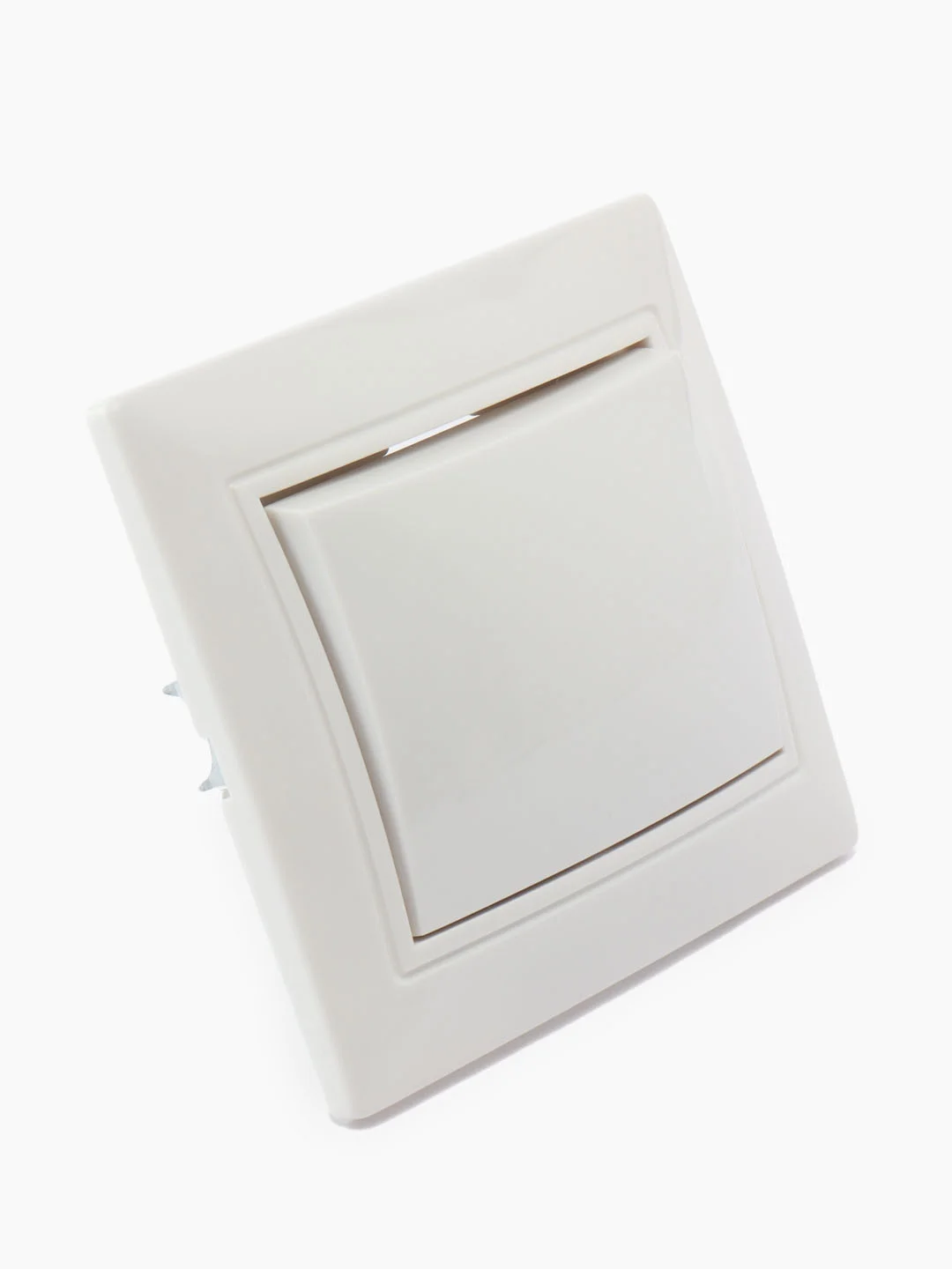 Выключатель Smartbuy SBE-01w-10-SW1-0-с, керамика, 1-клавишный, 10A, белый