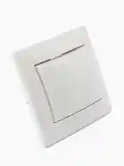 Выключатель Smartbuy SBE-01w-10-SW1-0-с, керамика, 1-клавишный, 10A, белый