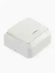 Выключатель Smartbuy SBE-03w-10-SW1-1, с индикатором, 1-клавишный, 10A, белый