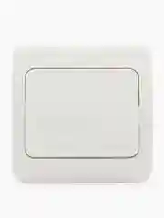 Выключатель Smartbuy SBE-02w-10-SW1-0,  1-клавишный, 10A, белый