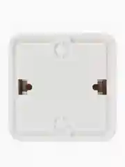 Розетка Smartbuy SBE-03w-10-S1-N-c, 1 гнездо, 10A, без заземления, белая