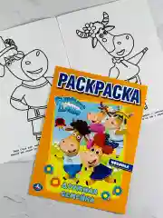 Роспись Буренка Даша детские песенки Книжка для малышей