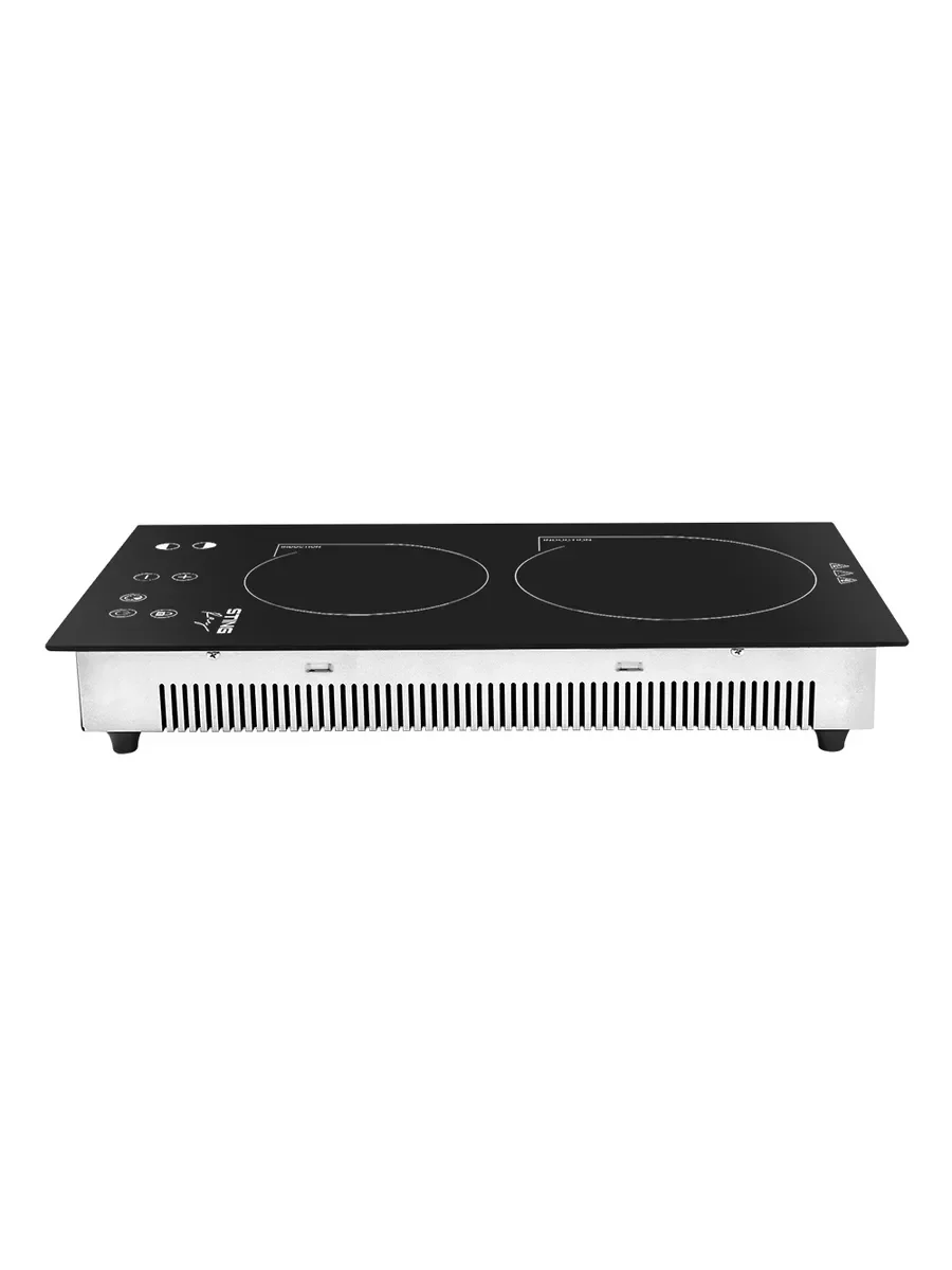 Черный электрическая индукционная безимпульсная плитка STINGRAY ST-HP3512A сталь