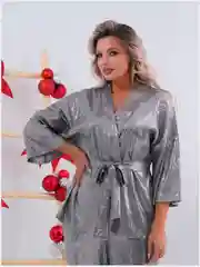 Серебряный костюм с брюками женский вечерний