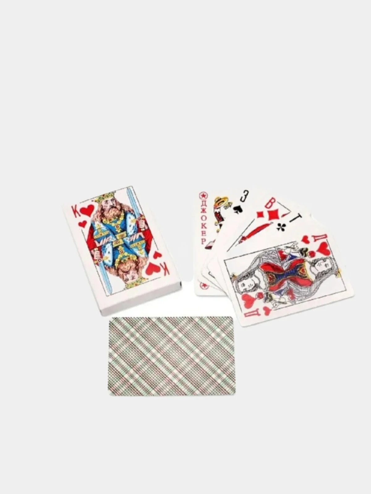 Игральные карты, пластиковое покрытие, 36 шт