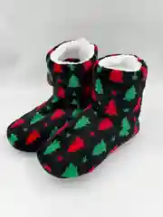 Рыжий сапожки-тапочки домашние, утепленные женские, угги домашние для девочек
