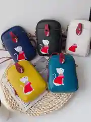 Сумка кросс боди, с кошечкой