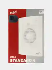 Вытяжной вентилятор 100 с обратным клапаном с москитной сеткой STANDARD 4S C
