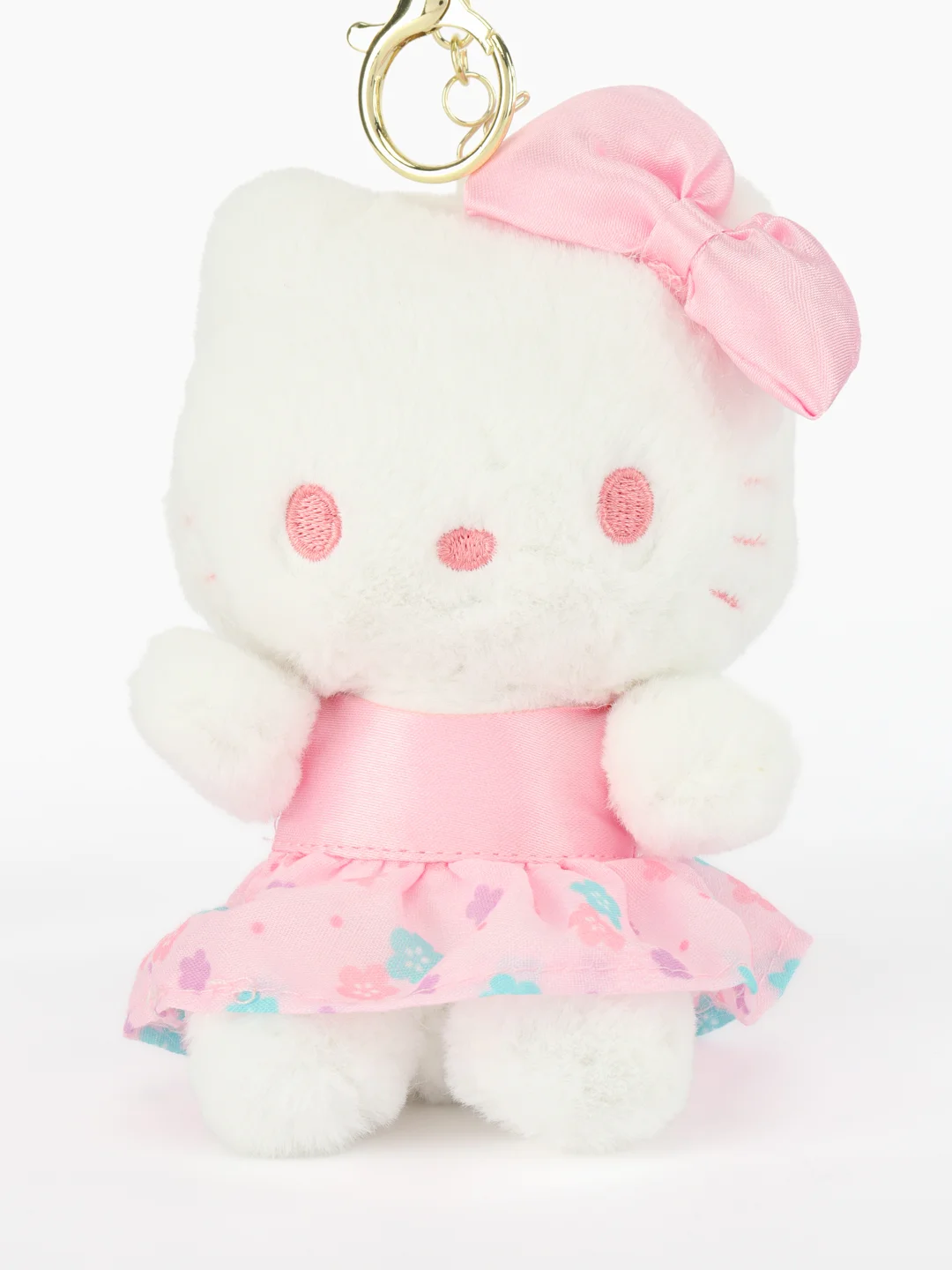 Розовый брелок мягкая игрушка Зайчик, Плюшевый котик, Hello Kitty (Китти)