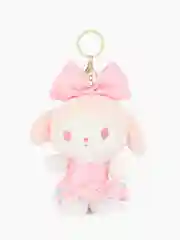 Тёмно-розовый брелок мягкая игрушка Зайчик, Плюшевый котик, Hello Kitty (Китти)