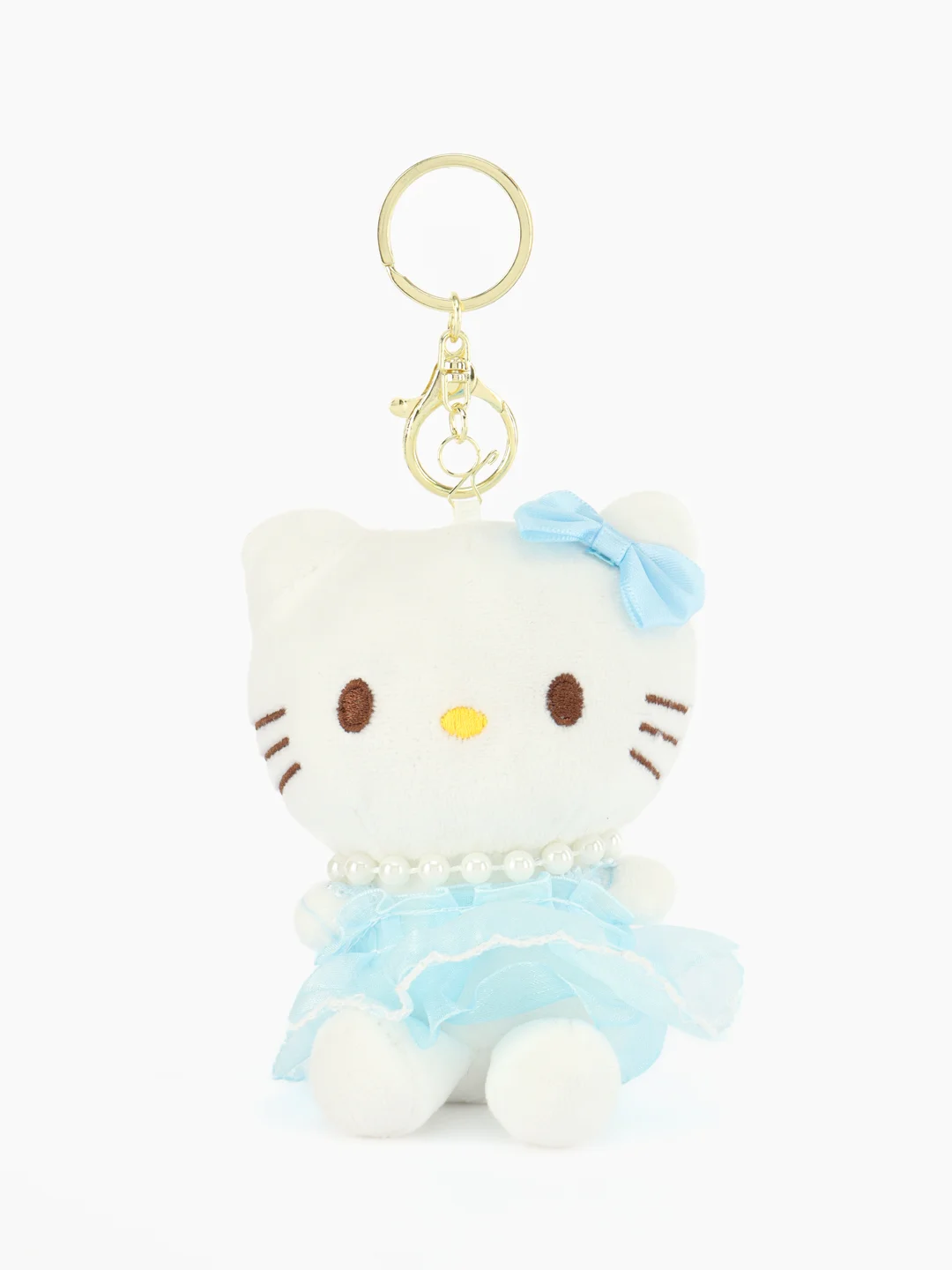 Голубой брелок мягкая игрушка Зайчик, Плюшевый котик, Hello Kitty (Китти)