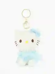 Голубой брелок мягкая игрушка Зайчик, Плюшевый котик, Hello Kitty (Китти)