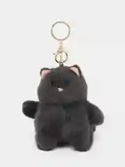 Серый металлик мягкая игрушка Кот, плюшевый Котик